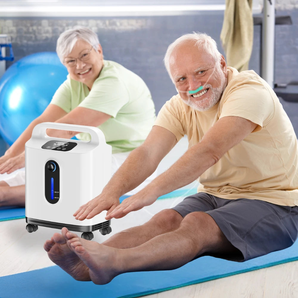 Accueil Concentrateur d'oxygène à débit continu réglable 1-9L - DF-011