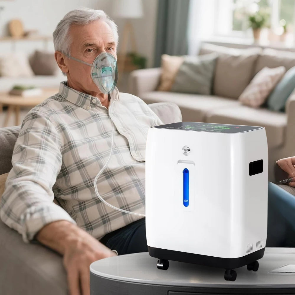 Home 2-10L Concentrateur d'oxygène à débit continu réglable - YK1002