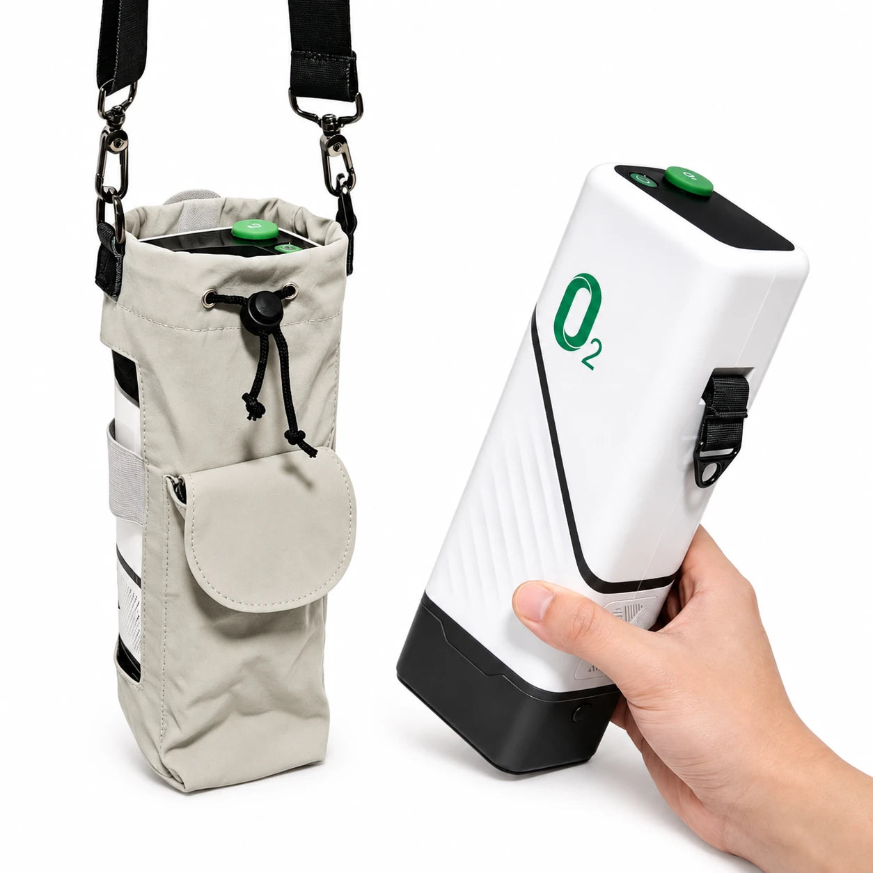 Portable 1-5L oxygen concentrator for travel and daily use