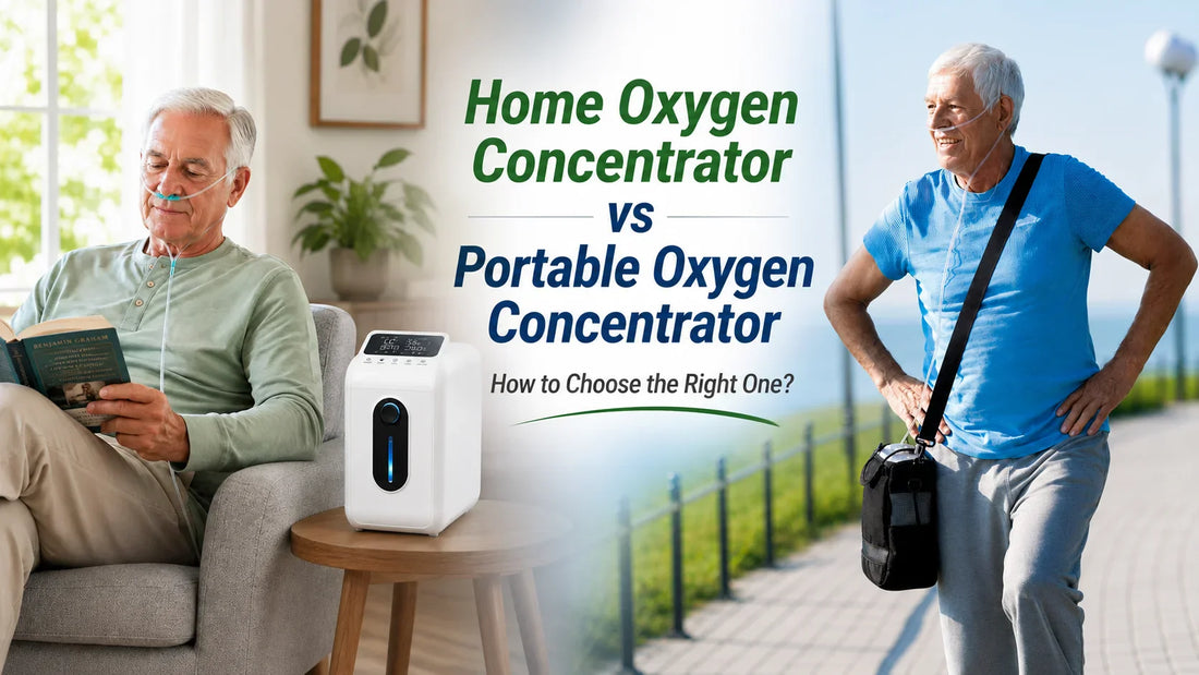 Home oxygen concentrator vs portable oxygen concentrator buying guide
