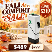 1009S | 1-5L Pulse Flow Portable Oxygen Concentrator with 6-Hour Battery