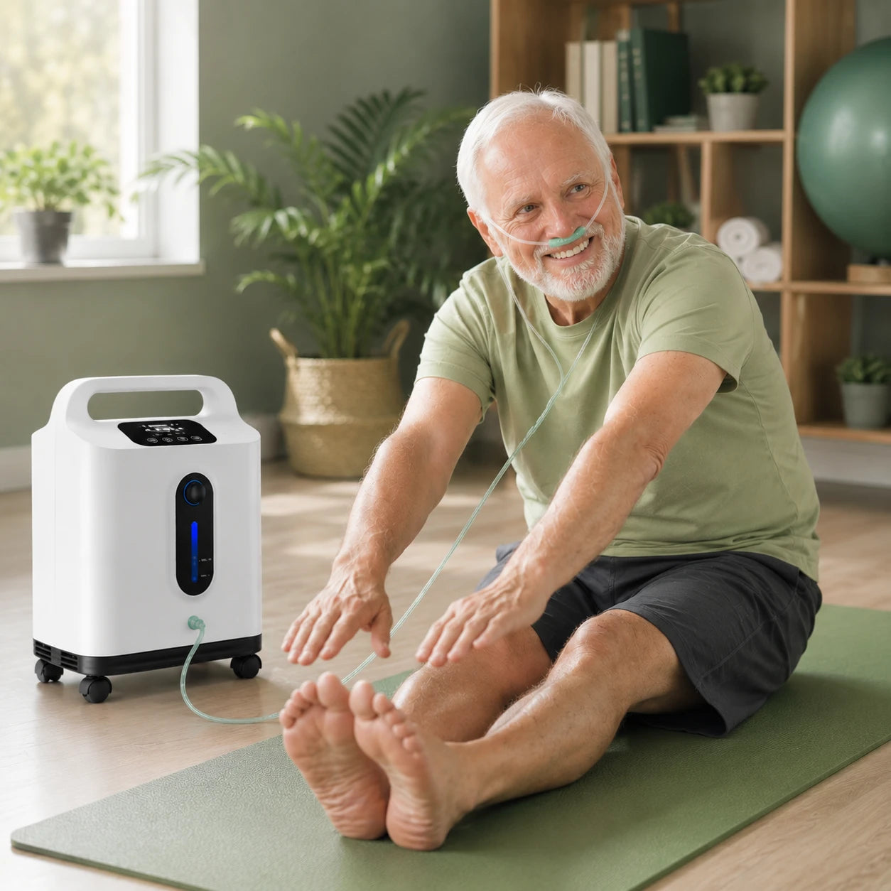 2-9L home continuous flow oxygen concentrator for indoor use