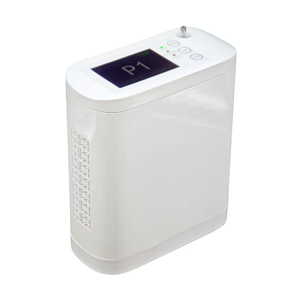 Portable 1-8 Adjustable Pulse Flow 5 Hours Battery Oxygen Concentrator - BE12