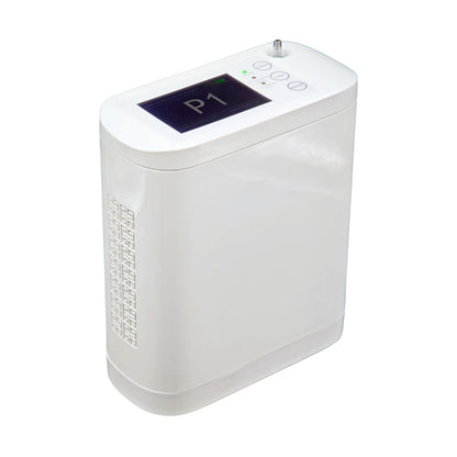 Concentrateur d'oxygène portable à débit pulsé réglable de 1 à 8, autonomie de 5 heures - BE12