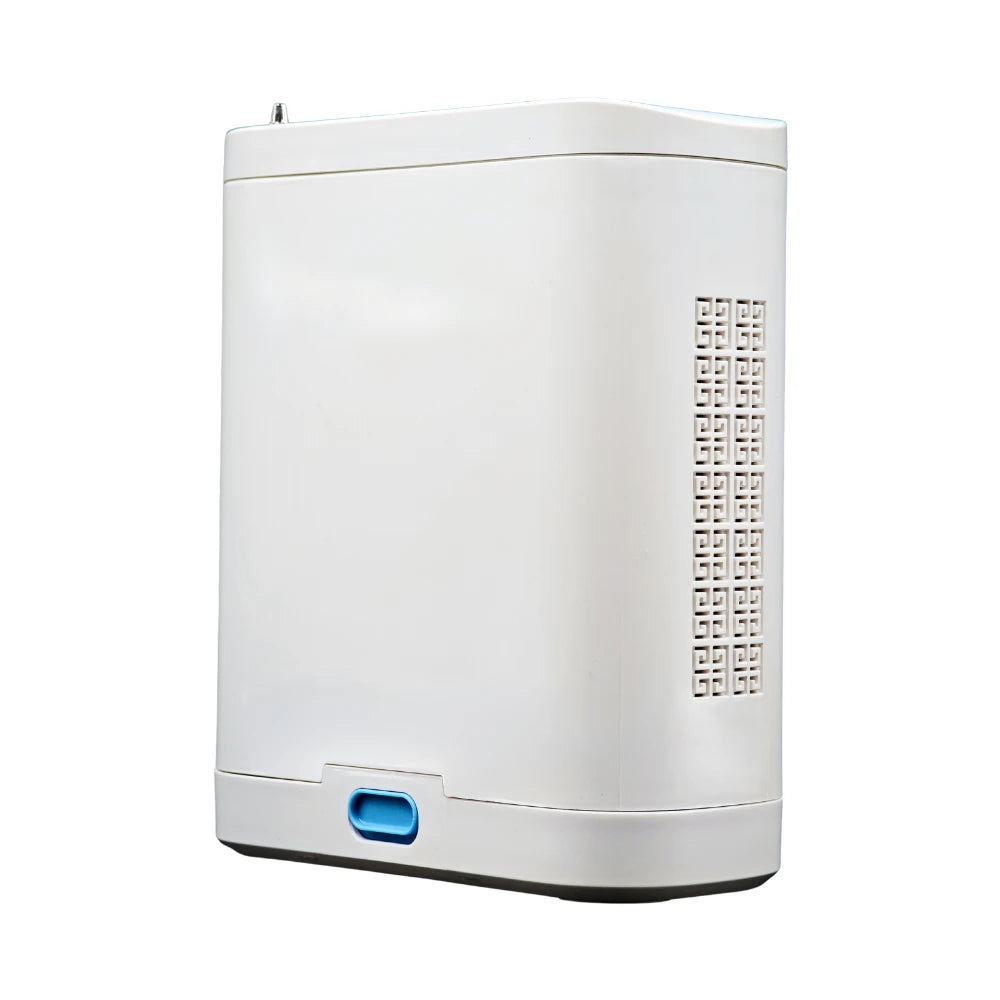Concentrateur d'oxygène portable à débit pulsé réglable de 1 à 8, autonomie de 5 heures - BE12