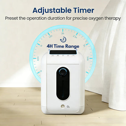 Home 1-9L Adjustable Continuous Flow Oxygen Concentrator - DF-018
