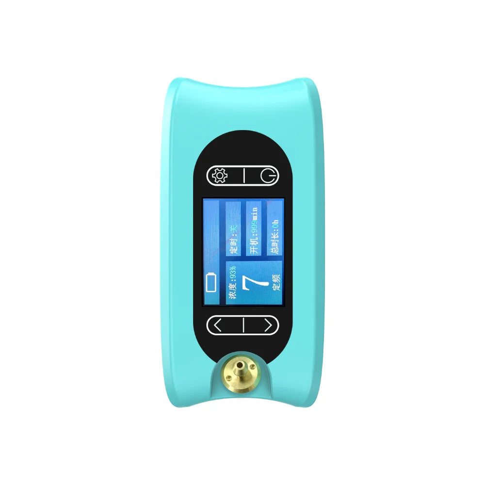 Concentrador de oxígeno portátil con flujo de pulso ajustable de 1-7L y batería de 4.5 horas - POC-04 