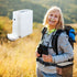 Portable 1-5L Adjustable Continuous Flow 3 Hours Battery Oxygen Concentrator - 1001S