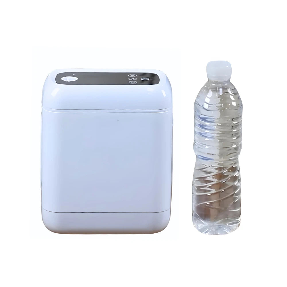 Concentrador de oxígeno portátil con flujo de pulso ajustable de 1-5L y batería de 4 horas - DF-012BX 