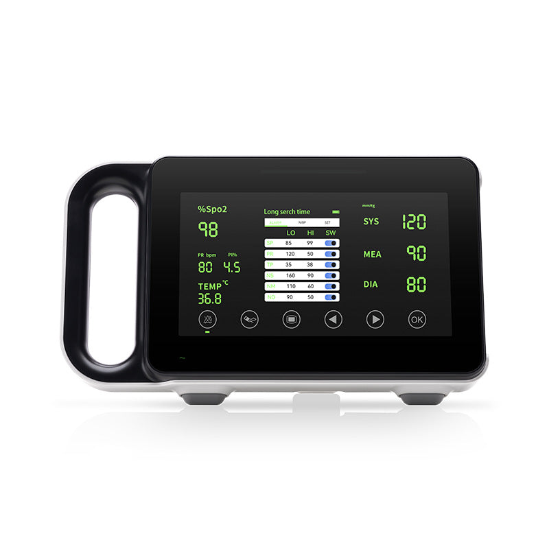 Portable 7-Inch 4 Hours Battery Patient Monitor - E7