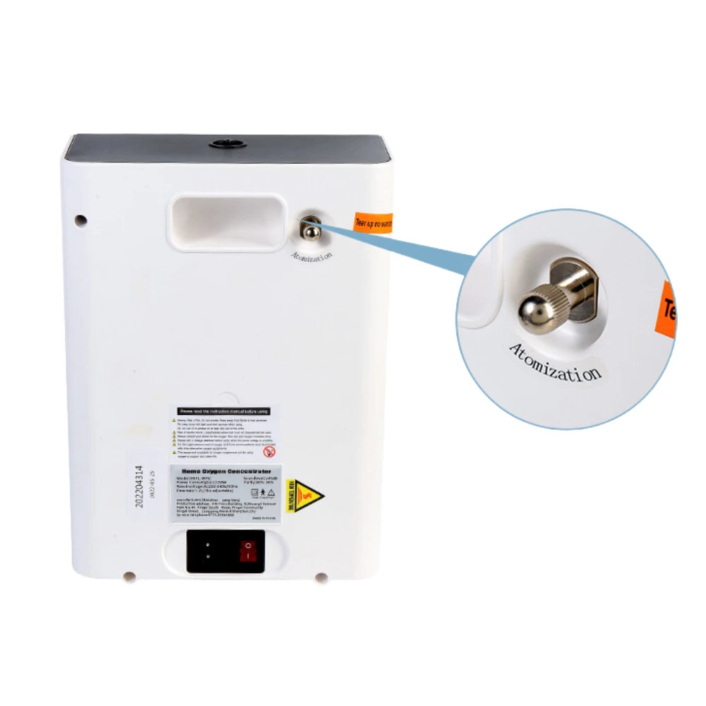 Inicio 1-7L Concentrador de Oxígeno de Flujo Continuo Ajustable - 001C 
