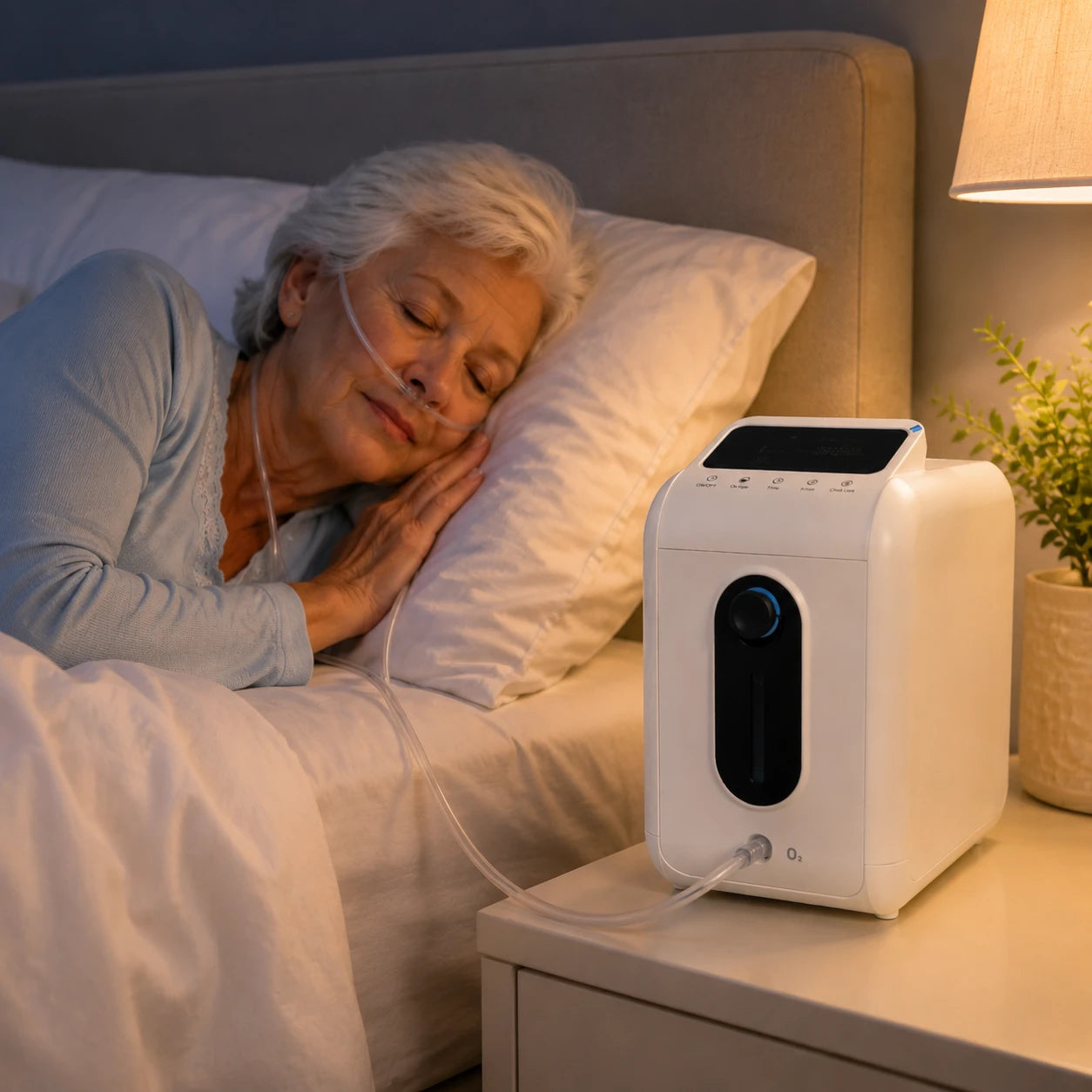 9L home oxygen concentrator for sleeping and nighttime use