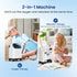 Home 2-9L Adjustable Continuous Flow Oxygen Concentrator - DF-013