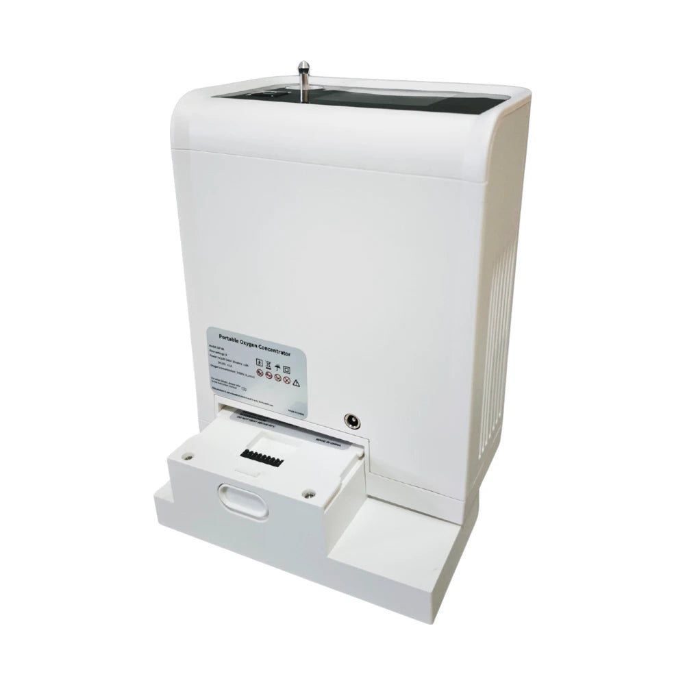 Portable 1-9 Adjustable Pulse Flow 3 Hours Battery Oxygen Concentrator - POC-9B
