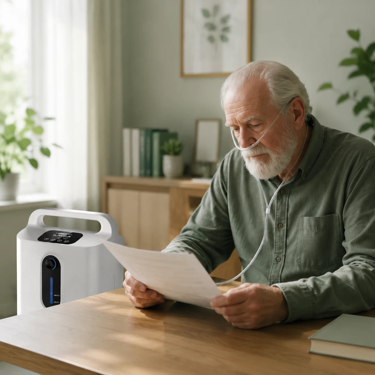 9L home oxygen concentrator for seniors and indoor use