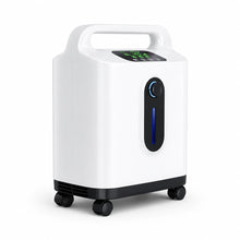 Front-left view of a 9L home oxygen concentrator