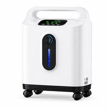 Front-right view of a 9L home oxygen concentrator