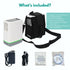 Portable 3L Continuous Flow 8 Hours Battery Oxygen Concentrator - POC-M01