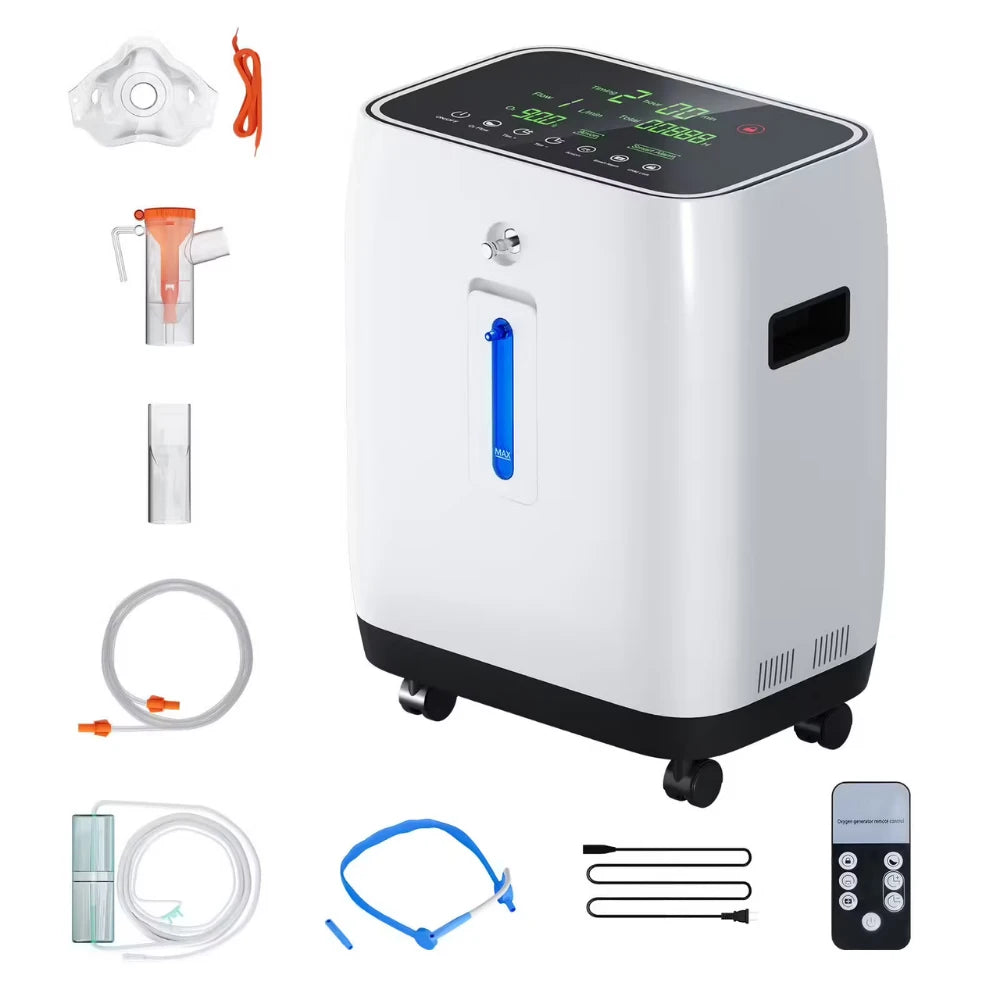 Home 2-10L Adjustable Continuous Flow Oxygen Concentrator - YK1002