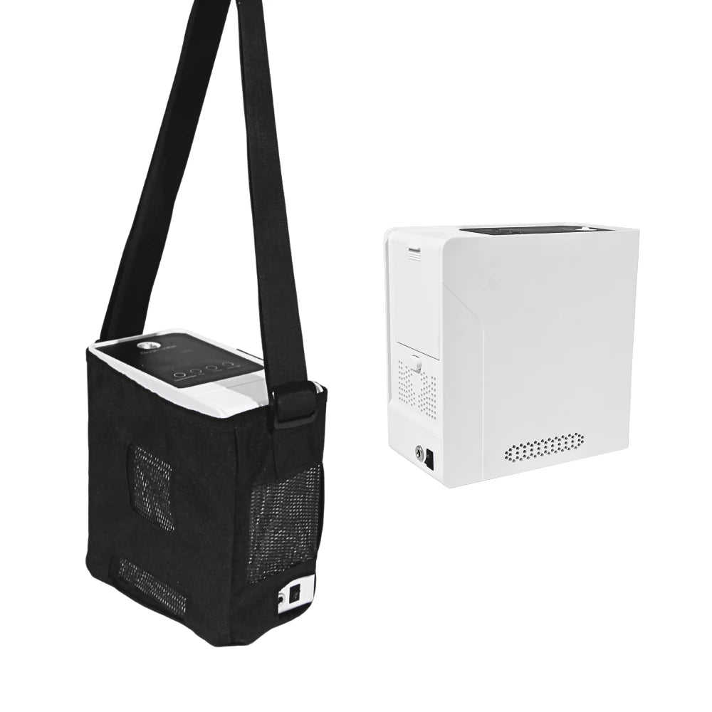 Portable 1-7L Adjustable Continuous&Pulse Flow 2 Hours Battery Oxygen Concentrator - 1BCM1