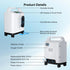 Home 2-9L Adjustable Continuous Flow Oxygen Concentrator - DF-011