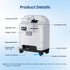 Home 2-9L Adjustable Continuous Flow Oxygen Concentrator - DF-013