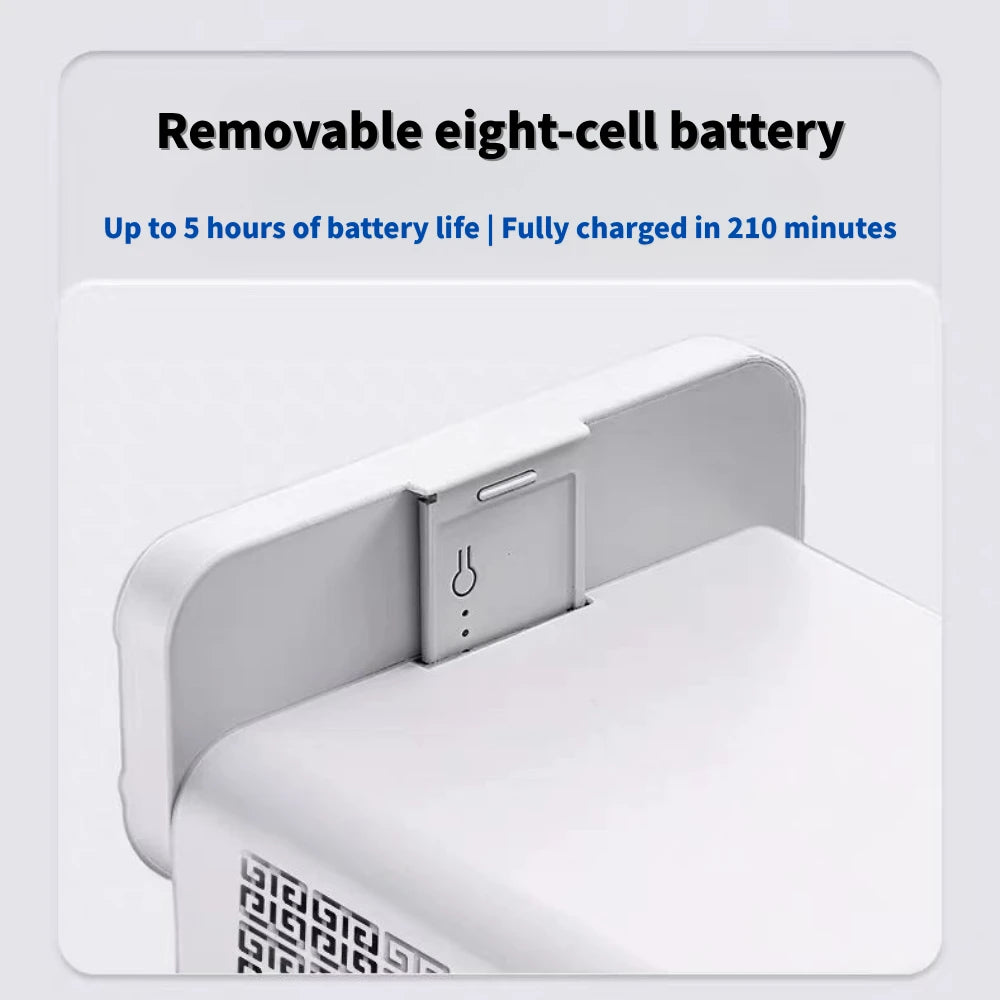 Portable 1-8 Adjustable Pulse Flow 5 Hours Battery Oxygen Concentrator - BE12