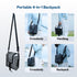 Portable 1-8 Adjustable Pulse Flow 5 Hours Battery Oxygen Concentrator - BE12