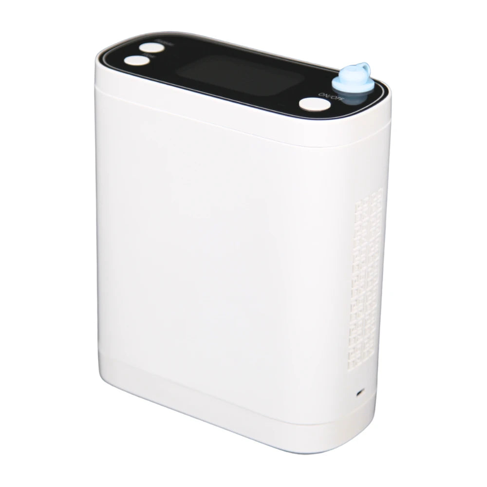 Portable 1-8 Adjustable Pulse&Continuous Flow 5 Hours Battery Oxygen Concentrator - BE12