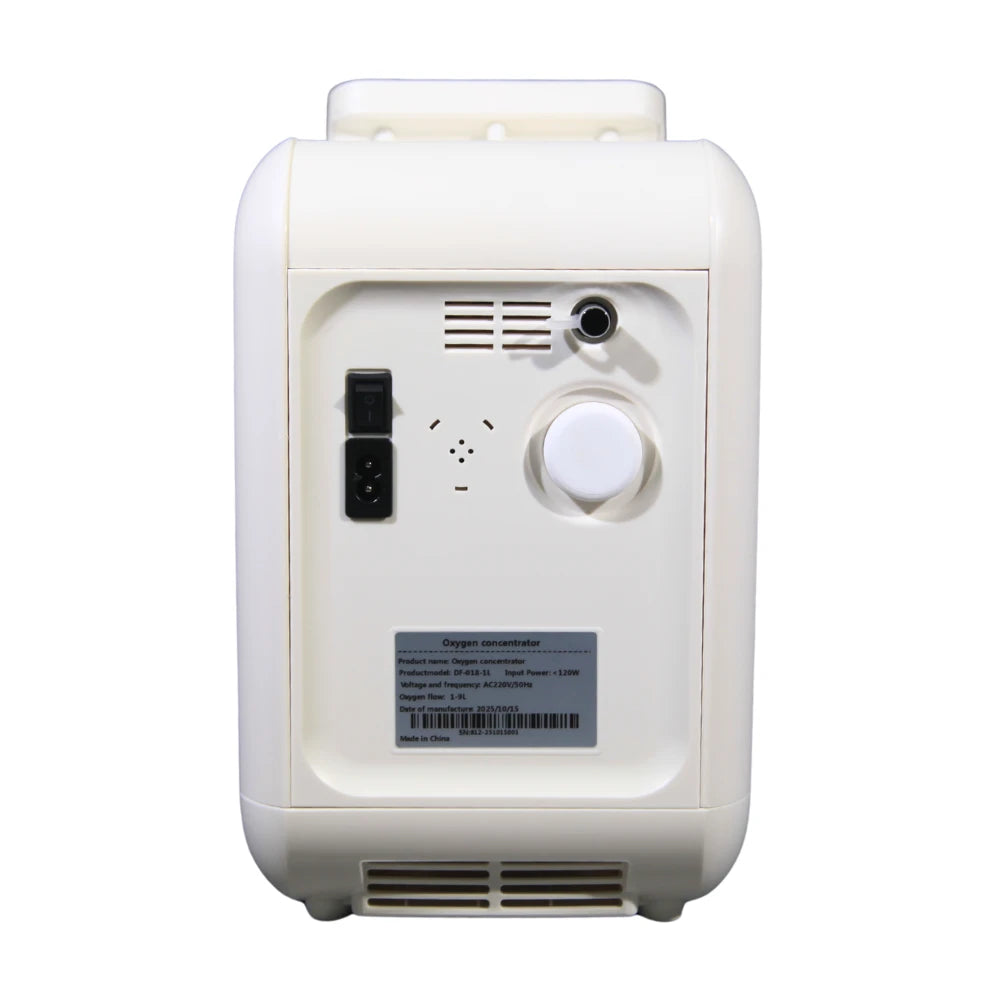 Home 1-9L Adjustable Continuous Flow Oxygen Concentrator - DF-018