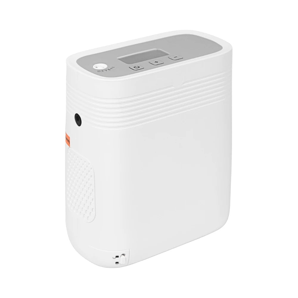 Tragbarer 1-5L einstellbarer kontinuierlicher Durchfluss 3 Stunden Batterie Sauerstoffkonzentrator - 1001S 