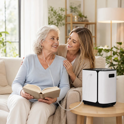 9L home oxygen concentrator for seniors and home oxygen therapy
