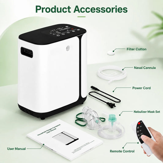 9L home oxygen concentrator accessory kit for home oxygen therapy