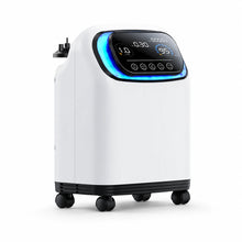 Front-left view of the Higreen Health DF-013 2–9L continuous flow home oxygen concentrator