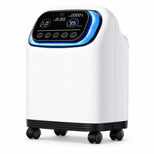 Front-right view of the Higreen Health DF-013 2–9L continuous flow home oxygen concentrator