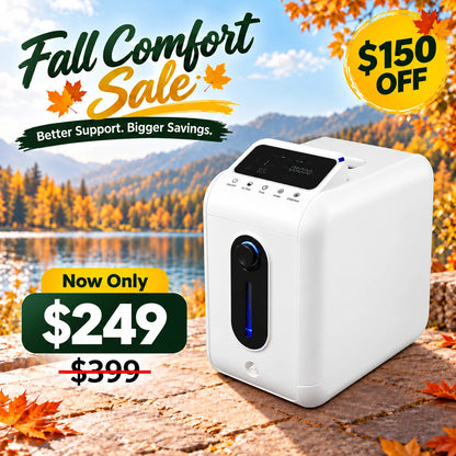 DF-018 | 1-9L Continuous Flow Home Oxygen Concentrator