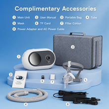 DF-925S BiPAP machine with included accessories for home respiratory therapy