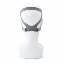 Back view of the Higreen Health CPAP full face mask with memory foam cushion and adjustable headgear