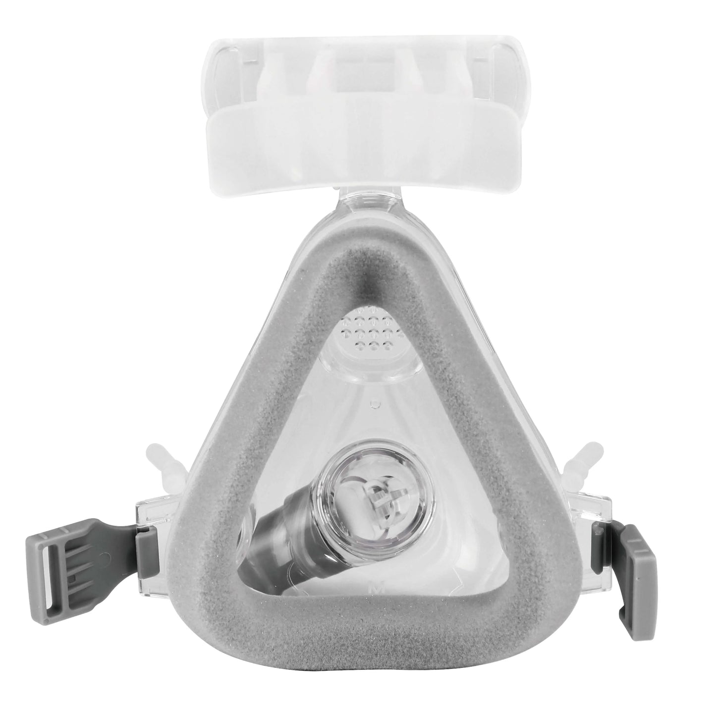 Interior view of the Higreen Health CPAP full face mask with memory foam cushion and sealing frame