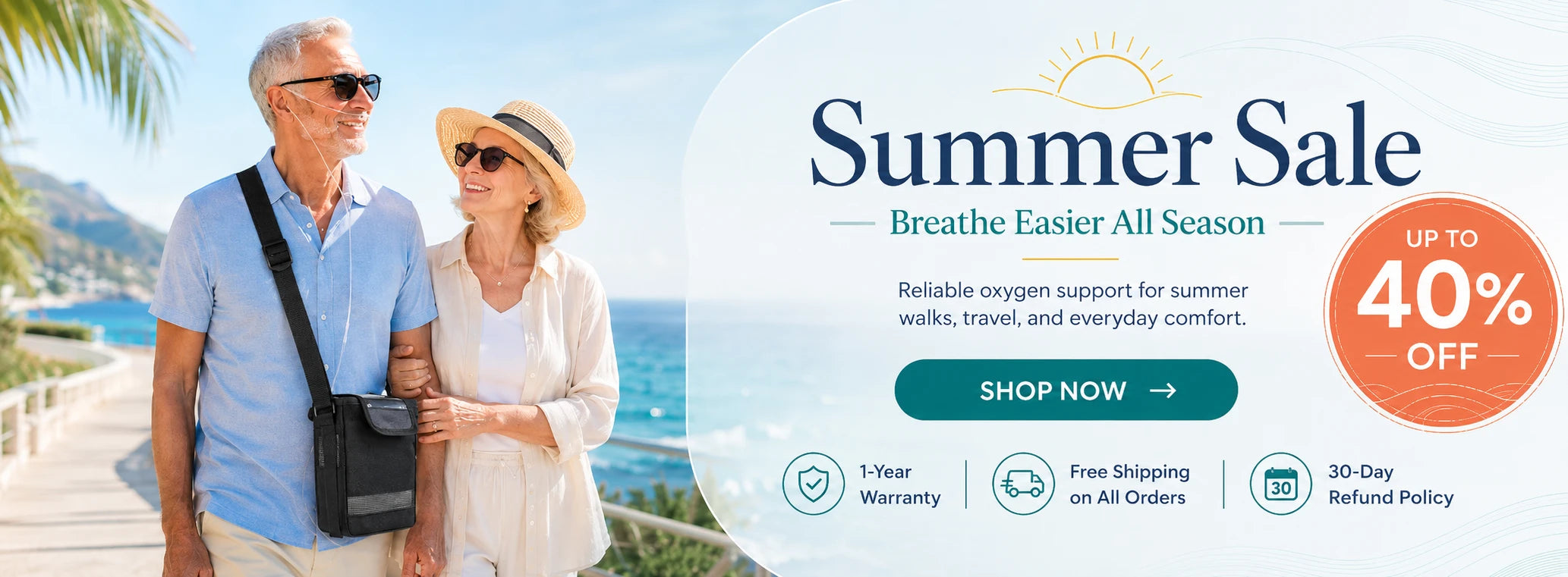 Higreen Health oxygen concentrator summer sale