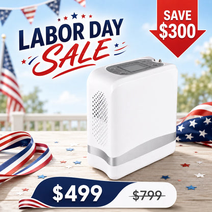 POC-04 Portable 7L Oxygen Concentrator Labor Day Sale