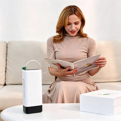 Portable 1-5L oxygen concentrator for home oxygen support