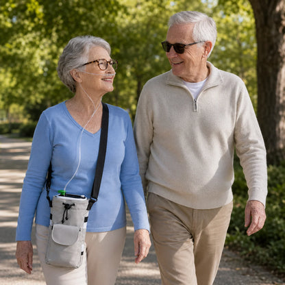Portable 1-5L oxygen concentrator for travel and outdoor use