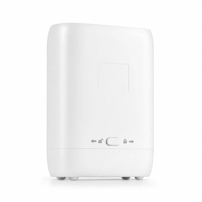 Portable 3L continuous flow oxygen concentrator back view