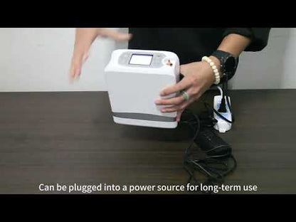 Portable 1-7L Adjustable Pulse Flow 5 Hours Battery Oxygen Concentrator - POC-04