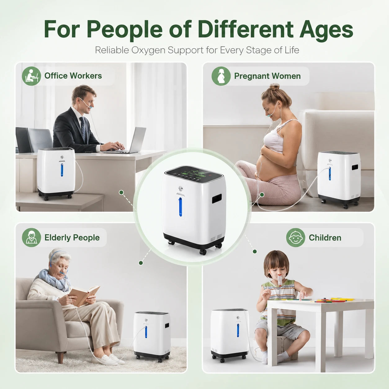 YK1002 10L home oxygen concentrator suitable for a wide range of home users